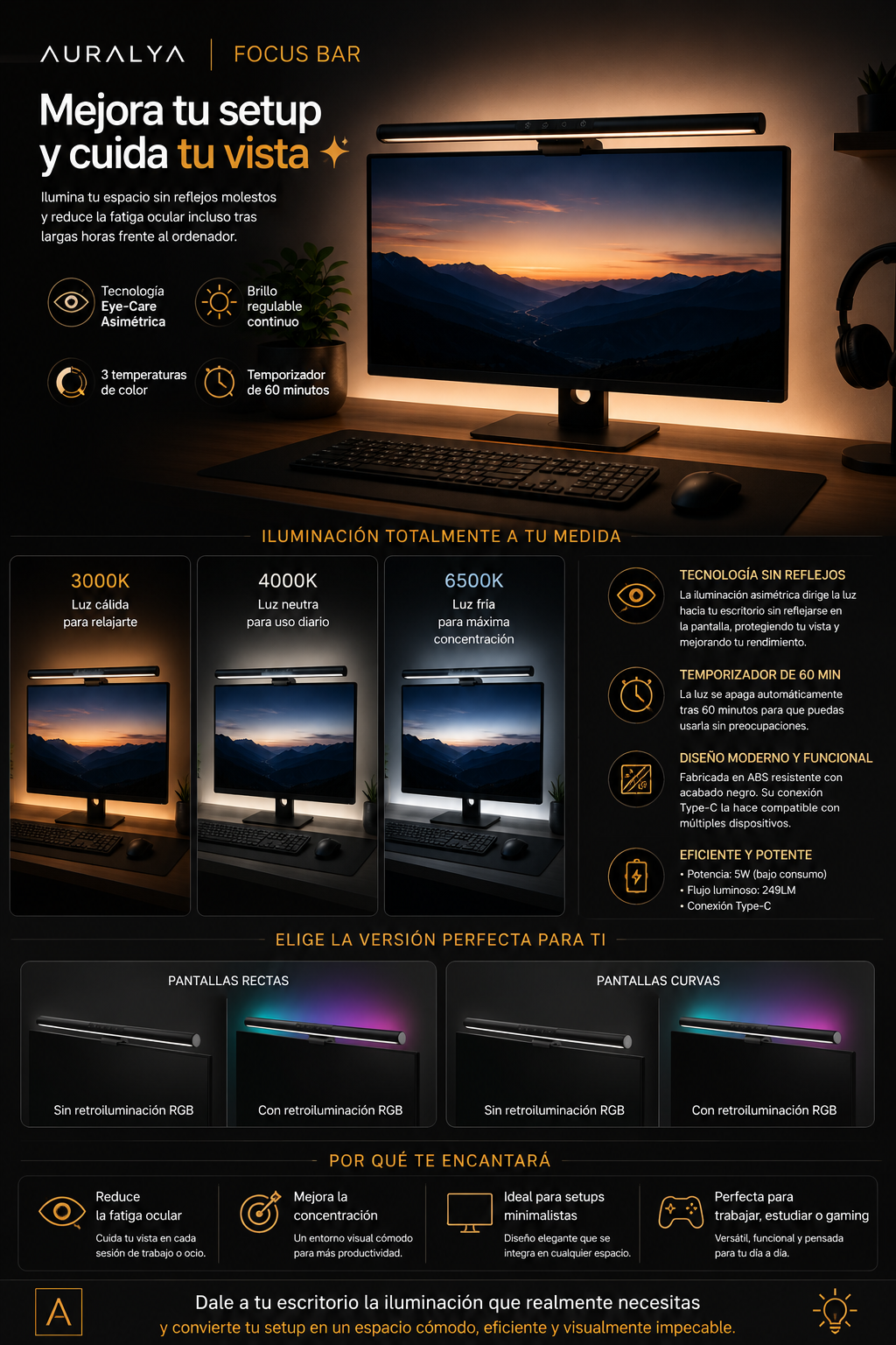 Auralya Focus Bar